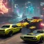 Placeholder: cyberpunk 2077 version of a dodge challenger