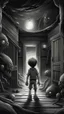 Placeholder: In this closing chapter, the events culminate in a terrifying moment when the arms of the mysterious child shoot towards the narrator, immersing him in total darkness. The narrator suddenly disappears from reality, leaving behind an echo of demonic laughter filling the air. Since then, everything disappears, and the narrator finds himself in a dark world from which he does not know how to get out, which adds a mysterious touch to the story and leaves the reader in a state of bewilderment and hor