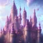 Placeholder: luminous castle pink Magic dream world