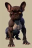 Placeholder: alien french bulldog musculature hulk body HD strong french bulldog hulk marvels Warcraft 64k