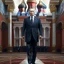 Placeholder: President putin in the Kremlin cuerpo completo piernas zapatos detallada obra de arte 4k traje corbata arte pixeles coherente proporcionado