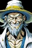Placeholder: Portrait of Arlong, from One Piece manga