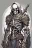 Placeholder: skeleton warrior, anime style, portrait