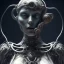 Placeholder: a beautiful marmor statue of a woman, steam punk, hr giger, scary, horror, realistic, made in octane, cinematic, movie, CGI, ultra-realistic, extremely detailed octane rendering, 8K, VRAY Super Real ar 2:3, dof photorealistic futuristic 50mm lens hard lighting dark gray tintype photograph, realistic lighting, sephia colors