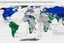 Placeholder: An infographic showing the interconnectedness of global financial markets. flat. without text