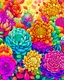 Placeholder: A detailed illustration of flowers, intricated details, t shirt design, seamless patterns, abstract design, rainbow colors, pastel tetradic colors, roses, variety of colorful flowers, 3D vector art, beautiful and quirky, fantasy art, light background, modern art, watercolor effect, bokeh, Adobe Illustrator, hand-drawn, digital painting, low-poly, soft lighting, isometric style, modern aesthetic, focused on the character, 4K resolution, photorealistic rendering