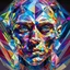 Placeholder: Goa Gil Psychedelic Polygon Crystalised Portrait