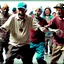 Placeholder: old people dancing on hip hop