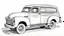 Placeholder: comics , 1952 GMC Suburban，pencil sketch，pencil，intricately details，finely detailled，Hyper-detailing