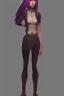 Placeholder: Isolationstanding girl