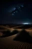 Placeholder: desert at night