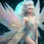 Placeholder: beautiful blonde fairy in a galactic ambiance, transparent wings, delicate colors, finely tuned detail, ultra high definition, 8 k, unreal engine 5, ultra sharp focus