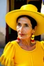 Placeholder: mexican cote d'azur woman yellow mexican