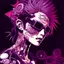 Placeholder: beautiful punk girl, hyper detailed, hyperdetailed, intricately detailed, illustration by <kilian eng> <Yoji Shinkawa>, purple tones,