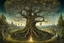 Placeholder: magical fantasy trees, very detailed, amazing quality, etheral, intricate, cinematic light, highly detailed, beautiful by Hieronymus Bosch, 3D , surreal, creepy stunning