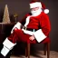 Placeholder: Santa's gorgeous, sultry daughter, sitting alone at home