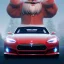 Placeholder: Santa claus driving his red Tesla convertible car, character design by cory loftis, fenghua zhong, ryohei hase, ismail inceoglu and ruan jia. unreal engine 5, artistic lighting, highly detailed, photorealistic, fantasy