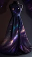 Placeholder: dress design inspired by the galaxy