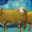 Placeholder: sheep in ambush Van Gogh