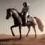 Placeholder: Riding horse astronaut mars