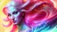 Placeholder: Lexica Aperture v2 Hyper detailed ultra sharp, trending on artstation, vibrant aesthetic, smiling blonde ethereal subtle (((smiling)))+++ luminous heavenly goddess, angel, colorful, psychedelic, ornate, intricate, digital painting, concept art, smooth, sharp focus, illustration, not human anthropomorphic alien cyborg, art by artgerm and greg rutkowski and h. r. giger, louis royo, salvador dali, 8 k, unreal engine 4