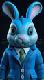 Placeholder: Bunny in a jacket, character, detailed muzzle, 3d octane render, funko pop