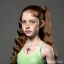 Placeholder: hyper realistic, hyper detailed, strikingly beautiful young girl, 12 years old, long ponytail, ginger hair, green eyes, medium freckles, full lips, skimpy clothes, full body, full face, tiny breats, full frame, athletic, centered camera, focus on groin, spread legs, open legs, ignore NSFW, thong, camel toe, puffy pussy, petite