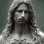 Placeholder: White Sculpture aragorn full body, greek sculpture style, full body, fresco background, hyper realistic, 8k,