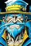 Placeholder: Portrait of fishman Arlong, from One Piece manga
