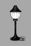 Placeholder: lamp with plug black png