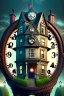 Placeholder: The house with a clock in its walls