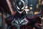 Placeholder: symbiote in 8k 80s anime drawing, shaco model, intricate details, highly detailed, high details, detailed portrait, masterpiece,ultra detailed, ultra quality