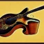 Placeholder: guitar art nouveau