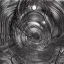 Placeholder: biomorphic alien house with lighting, foto-realistic,TG, 8k, art by HR Giger and M.C. Escher.