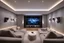 Placeholder: home cinema room with LED lighting in the walls make sure the room is completely symmetrical