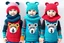 Placeholder: cool fun winter clothing brand winter wear random design party animal theme simple 3 colours