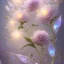 Placeholder: one big crystal subtle flower in a galactic ambiance with a beautiful fairy, transparent petals, delicate colors, in the foreground, full of details, smooth，soft light atmosphere, light effect，vaporwave colorful, concept art, smooth, extremely sharp detail, finely tuned detail, ultra high definition, 8 k, unreal engine 5, ultra sharp focus