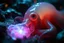 Placeholder: jelly magician sleeping too close to a wild magic vampire squid containing plasma in the style of Fallout 4 , bokeh like f/0.8, tilt-shift lens 8k, high detail, smooth render, down-light, unreal engine, prize winning