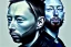 Placeholder:  Thom Yorke's face tesselated