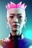 Placeholder: portrait, Asian cyborg woman, samurai warrior :: symmetry photography, cyberpunk style, pink hair, perfect eyes, samurai helmet, samurai army, katana, japanese traditional ornaments, pink, white, black, glow eyes, cinematic, Ultra realistic, dark scene, soft color, highly detailed, unreal engine 5, RTX, ultra detail, 3d, finely drawn, high definition.