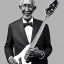 Placeholder: https://s3images.coroflot.com/user_files/individual_files/226181_uBz61P_Jm5HgBYwm4kFQRmvVL.jpg Image of Ron Carter playing bass, full body, bass player,abstract expressionism, style of Thomas Marsh