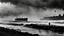 Placeholder: (1944 year World War II chronicle Normandy landings:1.8), dark black oil theme, dark noir style, AshleyWoodArtAI Greg Rutkowski, (scene from movie saving private ryan:1.4), Soldiers run along the Omaha beach, rock fortification and dots, USA flag, black smoke and fog, liquid black oil splash and droplets, dynamic action motion capture, colorful, luminism, bioluminescence, studio lighting, hyper detailed, (masterpiece, best quality:1.4),