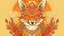 Placeholder: The deity of the sun and foxes wears glasses and has living tattoos.