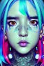 Placeholder: asian cool stylish, billie elish lookalike, with piercings,rainbow hair, androgynous look, epic colour treatment, cinematic colour treatment, meticulously intricate perfectly symmetrical extremely detailed, pixiv daily ranking, pixiv, extreme depth of field, artstation, spectacular details, volumetric lighting, masterpiece, cinematic, Hollywood production, 8k resolution, high definition, max octane render, vivid colors, max resolution, max perfectionism, realistic composition, professional photo