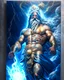 Placeholder: Mythological god Zeus full body hyper-detailed acrylic painting realistic 8K digital art