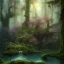 Placeholder: high-quality, fine-detail beautiful, breath-taking forest with gnarled trees, flowers, clear reflective lake, tranquil, stunning, 8k resolution, intricate, digital art, detailed matte, volumetric lighting, George Grie, Anne Dittman, Anne Stokes, Lisa Parker, Selina French, Alphonse Mucha