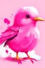 Placeholder: the pink crepy bird