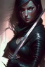 Placeholder: a woman in a black outfit holding a sword, concept art | artgerm, beautiful female assassin, snake assassin, ninjala, greg rutkowski and artgerm, 2. 5 d cgi anime fantasy artwork, cyberpunk assassin, female assassin, marc brunet, portrait ninja gaiden girl, anime fantasy artwork, kunoichi