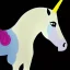 Placeholder: portrait of unicorn Rafaello style