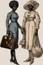 Placeholder: Illustrate the dehumanizing perspective of Franklin and Armfield towards slaves. Depict their likening of "fancy girls" to luxury items like Louis Vuitton handbags. Use symbolism to convey the callousness of this comparison